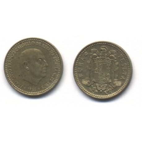Estado Español. 1966*(19-74). 1 Peseta (MBC)