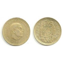 Estado Español. 1966*(19-70). 1 Peseta (EBC)