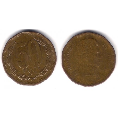 (219.2) Chile. 2007. 50 Pesos (MBC)