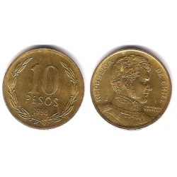 (228.2) Chile. 1998. 10 Pesos (MBC+)