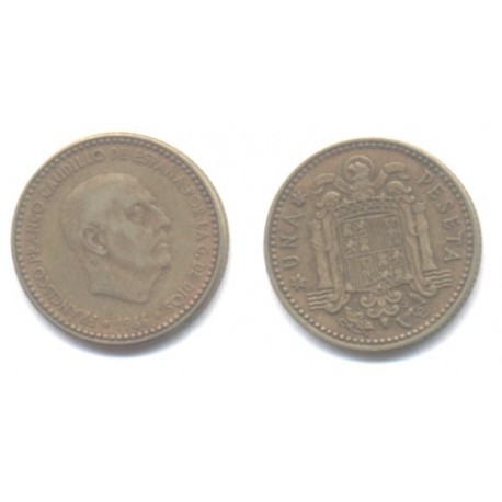 Estado Español. 1966*(19-67). 1 Peseta (MBC)