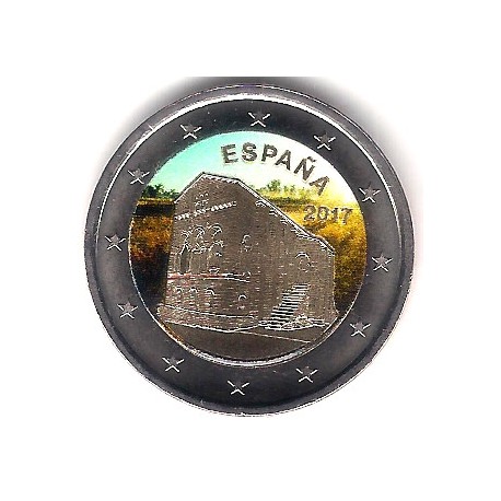 España. 2017. 2 Euro (SC) Coloreada