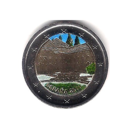 España. 2011. 2 Euro (SC) Coloreada