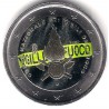 Italia. 2020. 2 Euro (SC) Coloreada