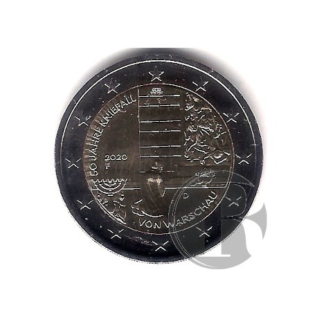 Alemania. 2020(F). 2 Euro (SC)