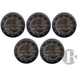 Alemania. 2020(ADFGJ). 2 Euro (SC)