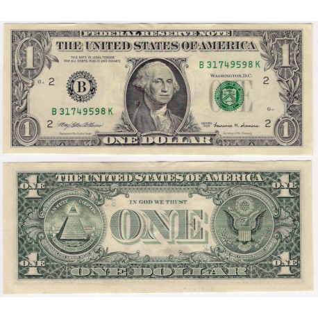 (504) Estados Unidos de América. 1999. 1 Dollar (MBC+)