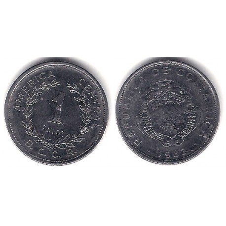 (210.1) Costa Rica. 1982. 1 Colon (MBC)