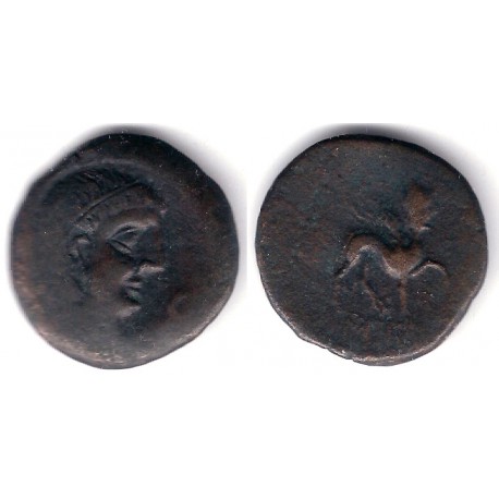 Cástulo (Cazlona, Jaen). 50 a.C. As (BC+)