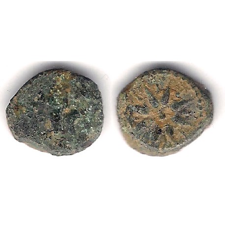 Malaca (Málaga). 100-20 a.C. Sextante (RC+)