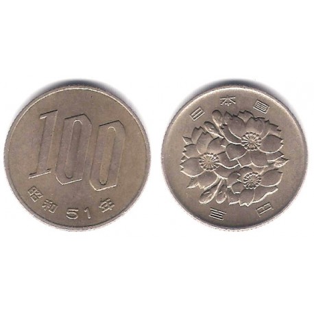 (Y82) Japón. 1976(51). 100 Yen (MBC)