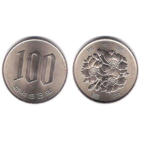 (Y82) Japón. 1978(53). 100 Yen (SC)