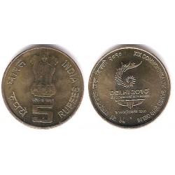 (391) India. 2010. 5 Rupees (SC)