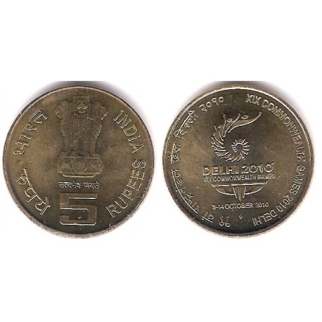 (391) India. 2010. 5 Rupees (SC)