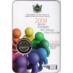 San Marino. 2008. 2 Euro (SC)