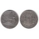 Gobierno Provisional. 1869*(1--69). 2 Pesetas (BC+) (Plata) Ceca de Madrid SN-M