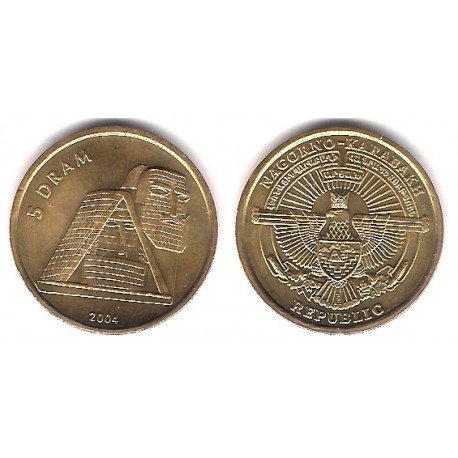 (12) Nagorno-Karabaj. 2004. 5 Dram (SC)