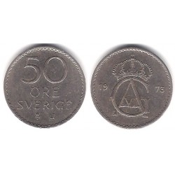 (837) Suecia. 1973. 50 Ore (MBC)