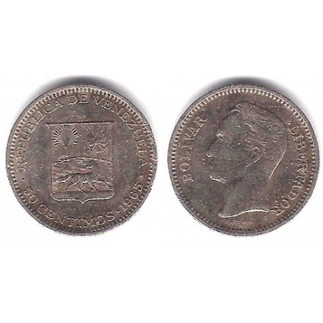 (Y41) Venezuela. 1965. 50 Céntimos (MBC-)