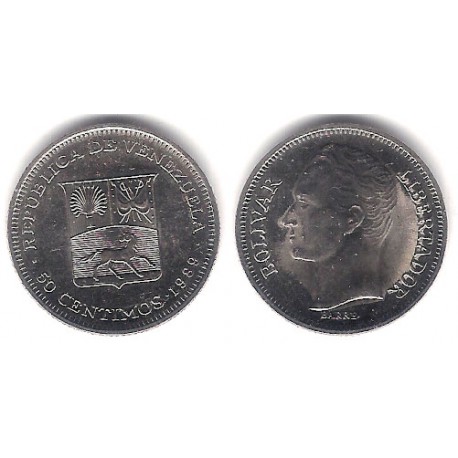 (Y41a) Venezuela. 1989. 50 Céntimos (SC)