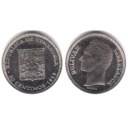 (Y41a) Venezuela. 1989. 50 Céntimos (SC)
