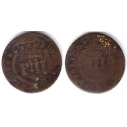 Portugal. 1699. 3 Reis (RC+)