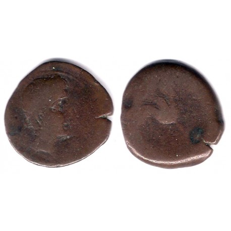 Cástulo (Jaén). 50 a.C. As (RC)