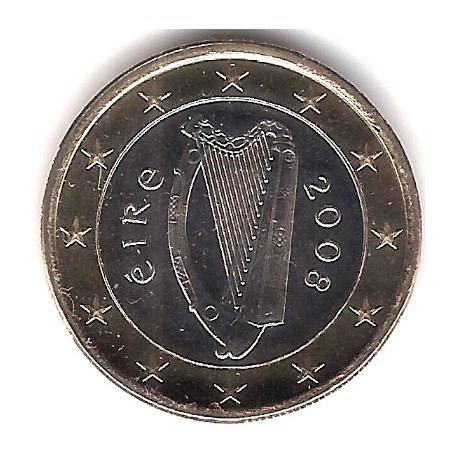 Irlanda. 2008. 1 Euro (SC)