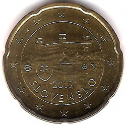 Eslovaquia. 2012. 20 Céntimos (SC)