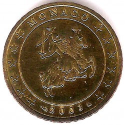 Mónaco. 2003. 50 Cents (SC)