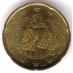 San Marino. 2003. 20 Céntimos (SC)
