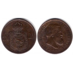 (474) Brasil. 1869. 20 Reis (MBC)