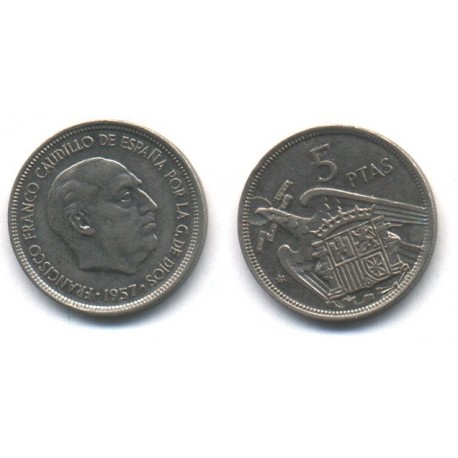 Estado Español. 1957*(71). 5 Pesetas (EBC)