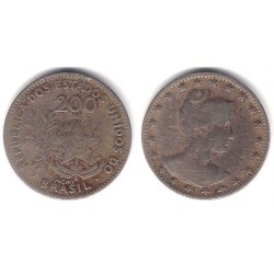 (504) Brasil. 1901. 200 Reis (BC+)