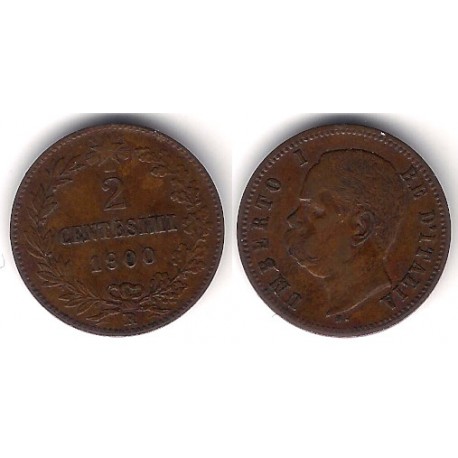 (30) Italia. 1900. 2 Centesimi (EBC)