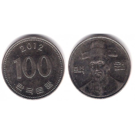 (35.2) Corea del Sur. 2012. 100 Won (MBC)