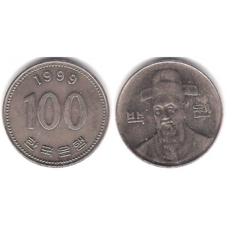 (35.2) Corea del Sur. 1999. 100 Won (MBC)