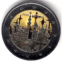 Lituania. 2020. 2 Euro (SC) Coloreada