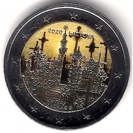 Lituania. 2020. 2 Euro (SC) Coloreada