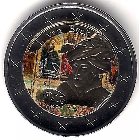 Bélgica. 2020. 2 Euro (SC) Coloreada