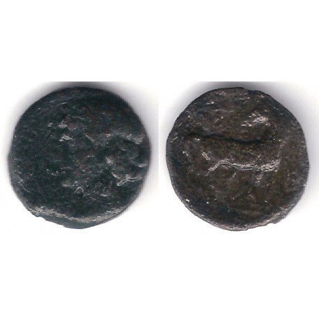 Cartago Nova. 220-215 a.C. Calco (BC)