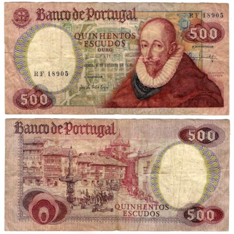(177) Portugal. 1979. 500 Escudos (BC)