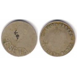 Sdad Cooperativa Obrera. San Juan de Horta. 1 Peseta (RC+)