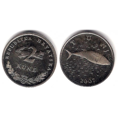 (10) Croacia. 2007. 2 Kune (SC)