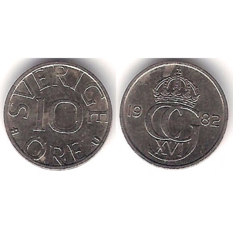 (850) Suecia. 1982. 10 Ore (MBC)