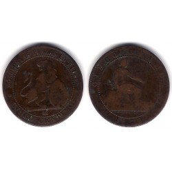 Gobierno Provisional. 1870. 5 Céntimos (BC) Ceca de Barcelona OM