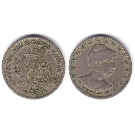(505) Brasil. 1901. 400 Reis (MBC)
