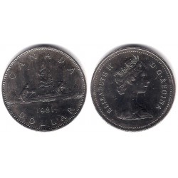 (120.1) Canadá. 1981. 1 Dollar (SC)