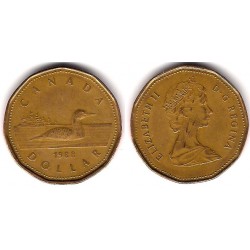(157) Canadá. 1988. 1 Dollar (MBC)