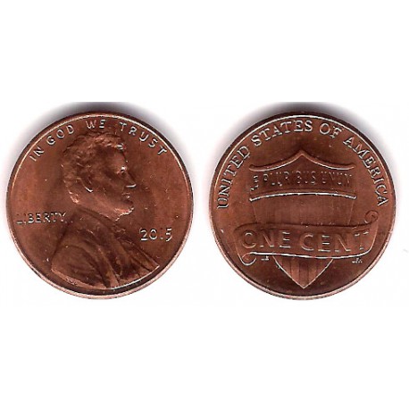 (468) Estados Unidos de América. 2015. 1 Cent (MBC)